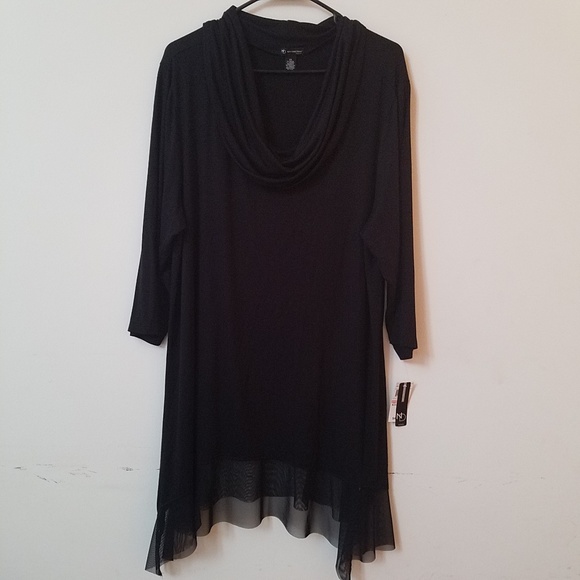 New Directions Black Tunic - Picture 1 of 2